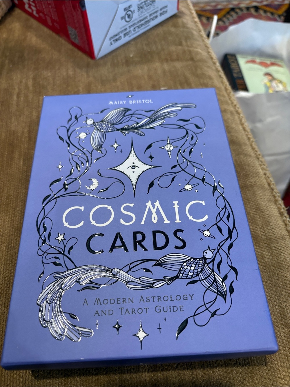 NWOT Cosmic Cards Tarot Deck - Lavender Cover